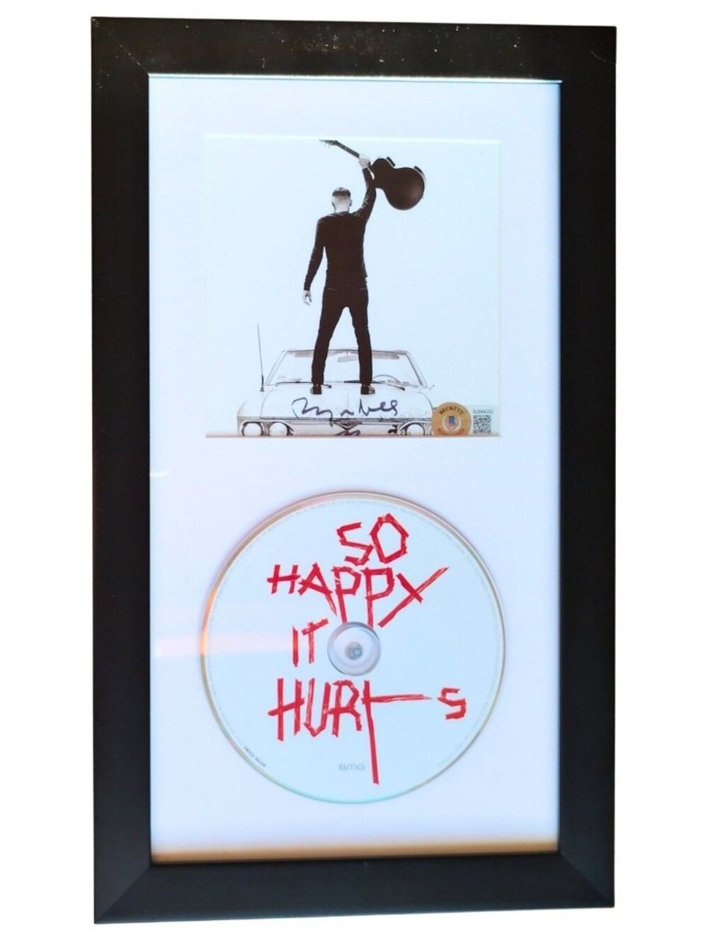 Bryan Adams Signed So Happy It Hurts CD Booklet Beckett BAS